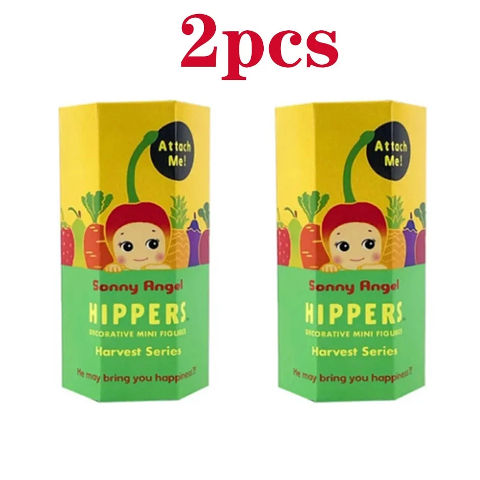 Angel Blind Box Toys Series Fruit and Vegetable Anime Figures Ornaments Dolls Children Gift Mobile Phone Accessories