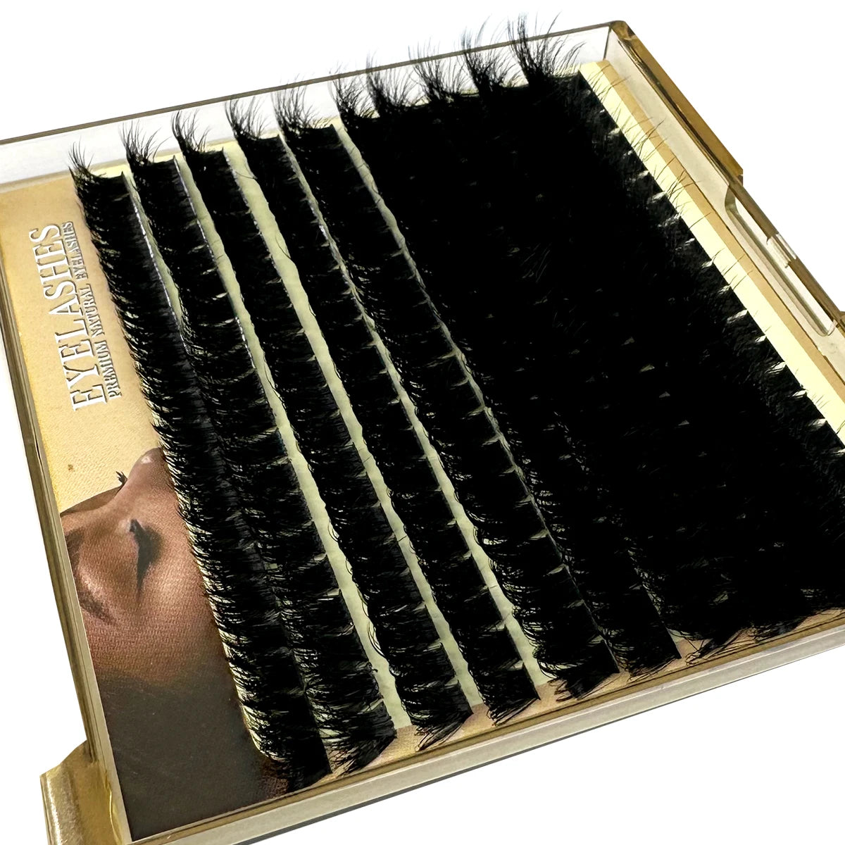 Fluffy Thick Lash Clusters DIY Eyelash Extension Mix 10-18mm Lash Clusters 30D-100D Wispy Individual Eyelash Extensions Clusters