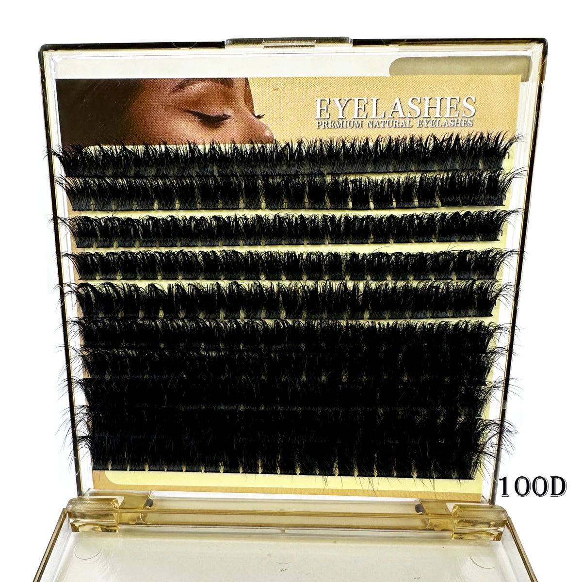 Fluffy Thick Lash Clusters DIY Eyelash Extension Mix 10-18mm Lash Clusters 30D-100D Wispy Individual Eyelash Extensions Clusters
