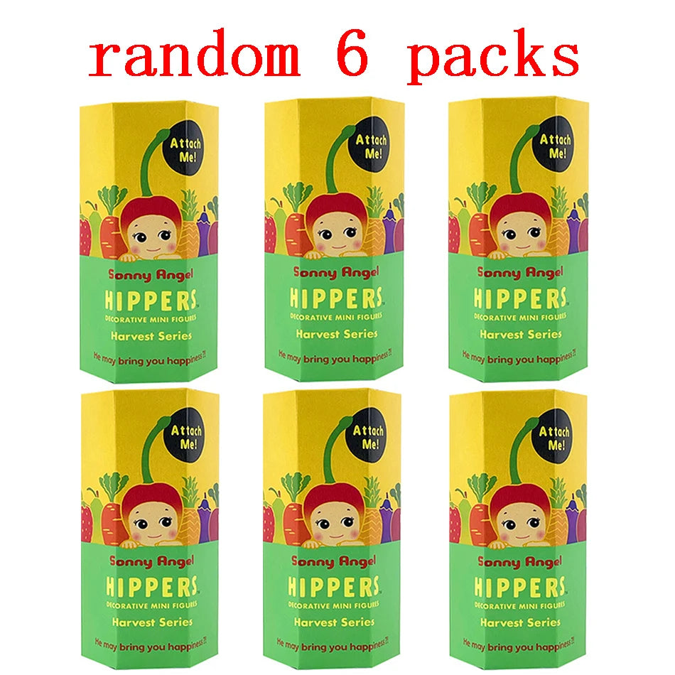 Angel Blind Box Toys Series Fruit and Vegetable Anime Figures Ornaments Dolls Children Gift Mobile Phone Accessories