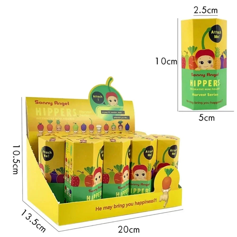 Angel Blind Box Toys Series Fruit and Vegetable Anime Figures Ornaments Dolls Children Gift Mobile Phone Accessories