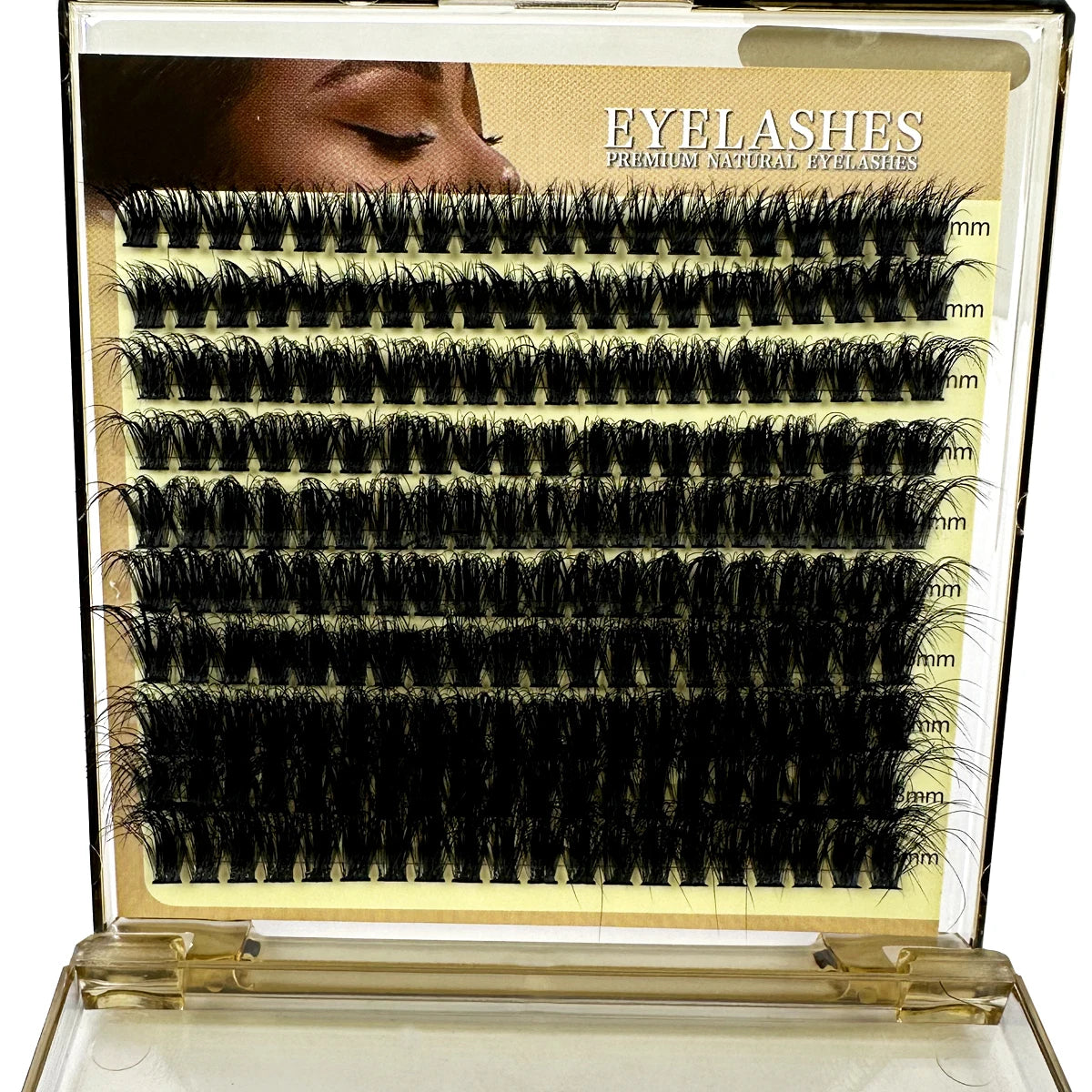 Fluffy Thick Lash Clusters DIY Eyelash Extension Mix 10-18mm Lash Clusters 30D-100D Wispy Individual Eyelash Extensions Clusters