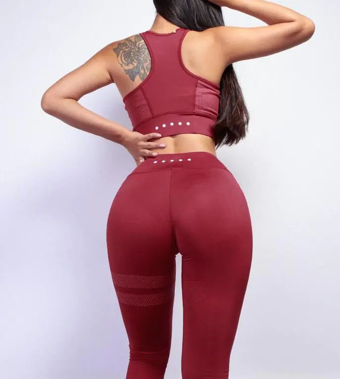 Women's Yoga and Fitness Sportswear Set