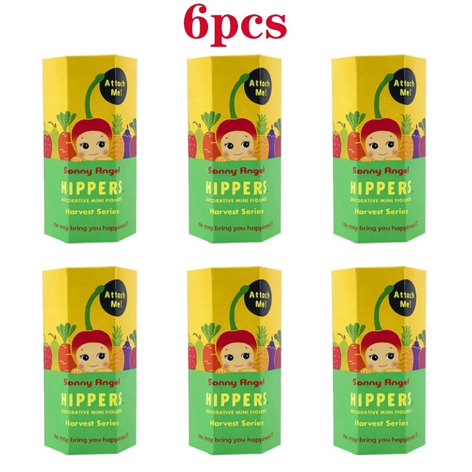 Angel Blind Box Toys Series Fruit and Vegetable Anime Figures Ornaments Dolls Children Gift Mobile Phone Accessories